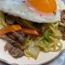 簡単塩焼きそば